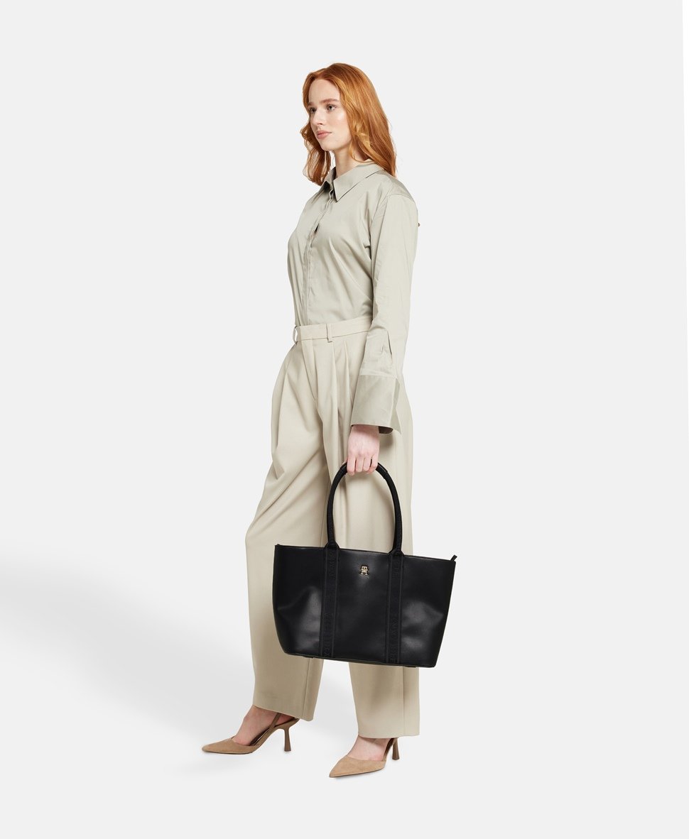 Tommy Hilfiger kabelka tote Černá 5