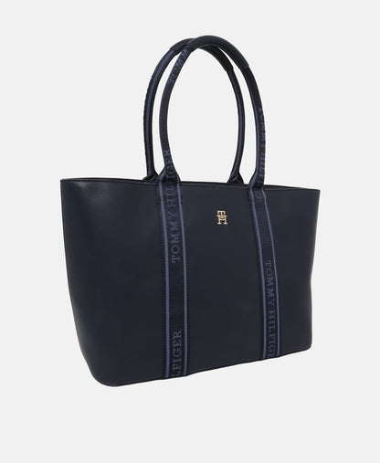 Tommy Hilfiger kabelka tote Tmavě modrá 1