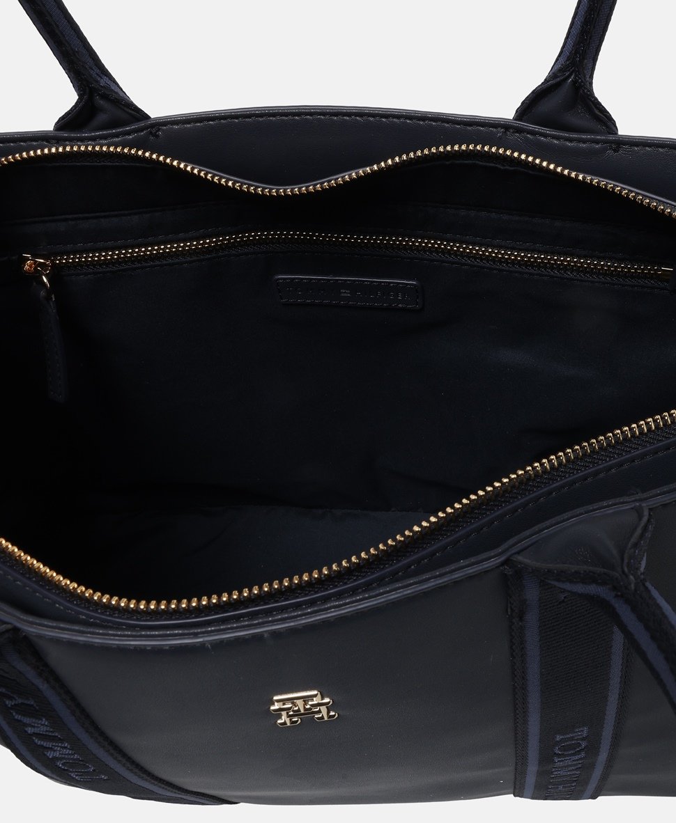 Tommy Hilfiger kabelka tote Tmavě modrá 3