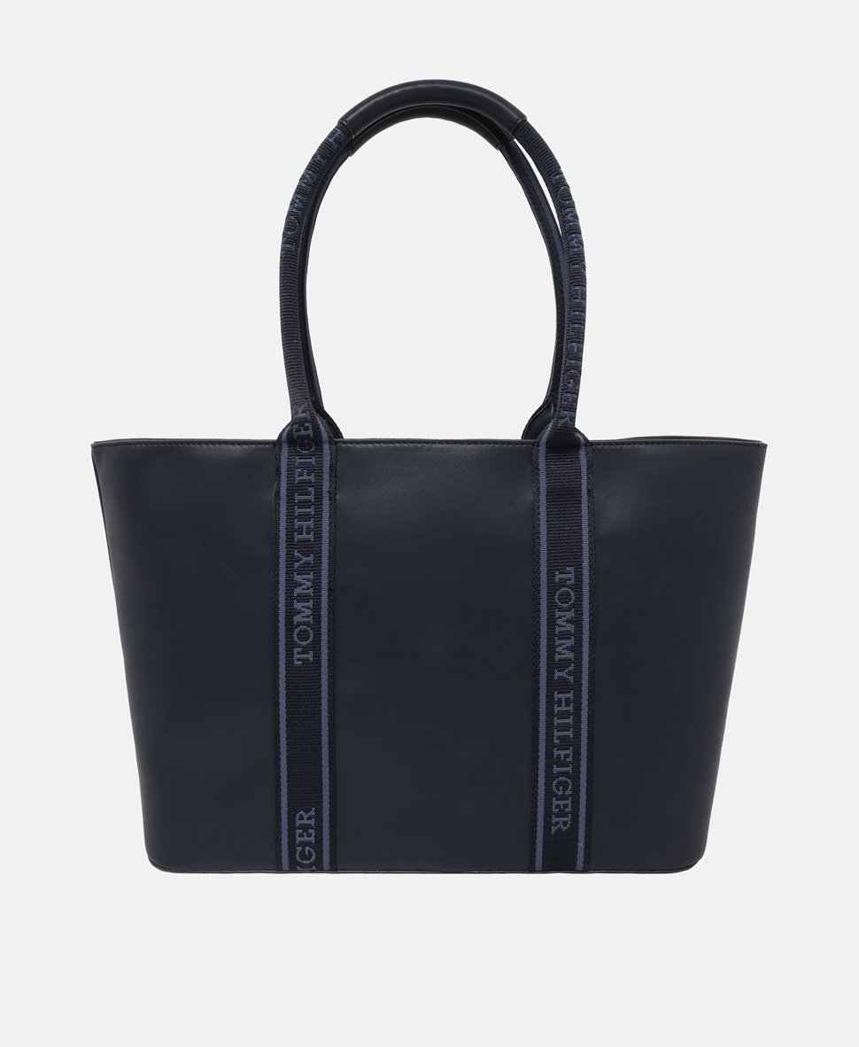 Tommy Hilfiger kabelka tote Tmavě modrá 4