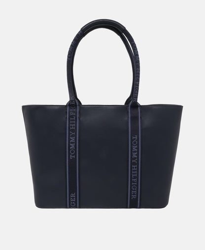 Tommy Hilfiger kabelka tote Tmavě modrá 4
