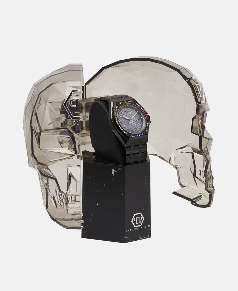 Philipp Plein hodinky Černá 5