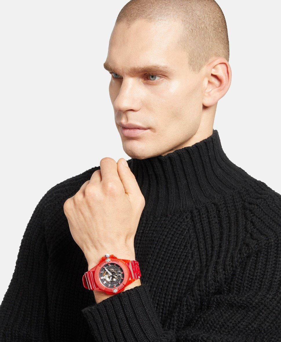 Philipp Plein hodinky Červená 6