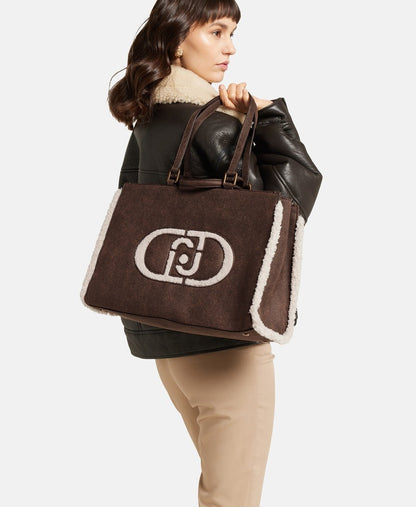 Liu Jo kabelka shopper Hnědá 5