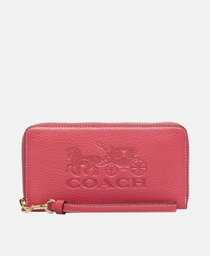 Coach kožená peněženka Růžová 1