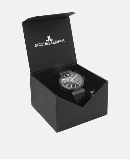 Jacques Lemans hodinky Černá 4