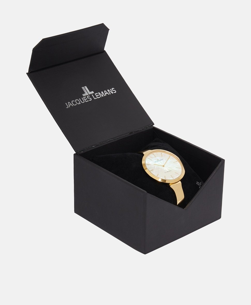 Jacques Lemans hodinky Zlatá 4