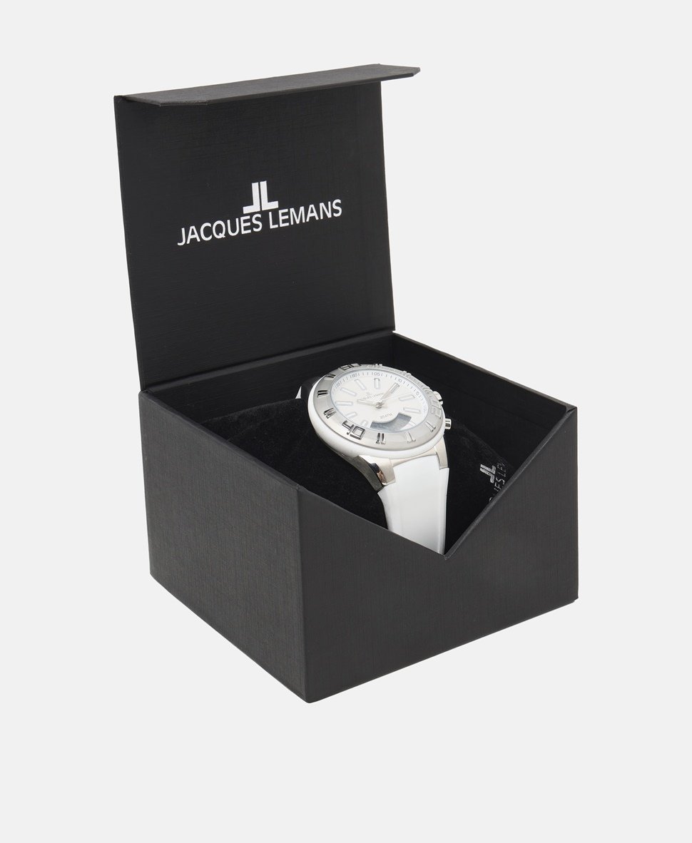 Jacques Lemans hodinky Stříbrná 4