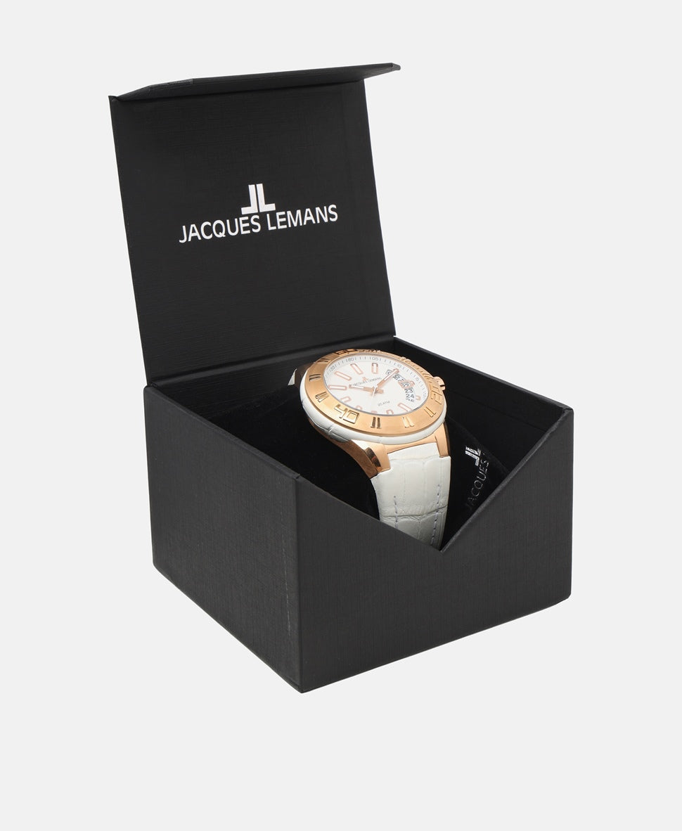 Jacques Lemans hodinky Růžově zlatá 4