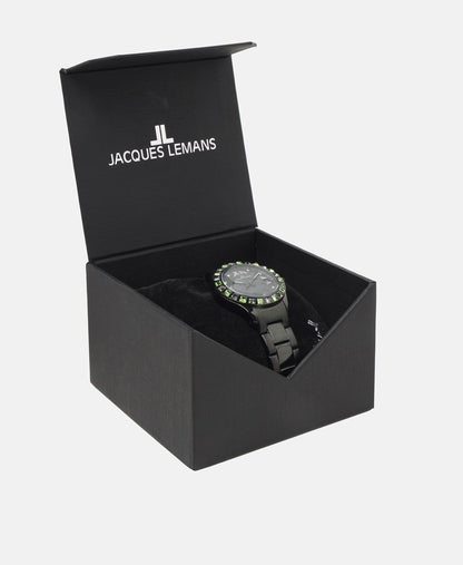 Jacques Lemans hodinky Černá 4