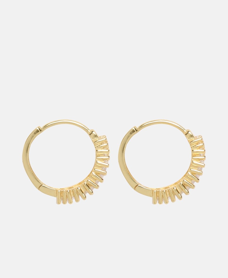 Lawrence Grey Jewelry Obručové náušnice Zlatá 2