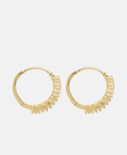 Lawrence Grey Jewelry Obručové náušnice Zlatá 2