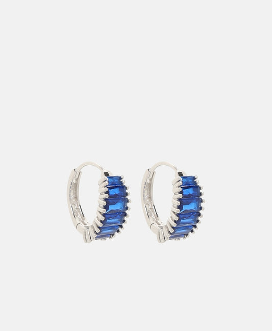 Lawrence Grey Jewelry Obručové náušnice Stříbrná 1