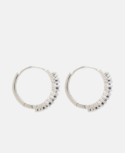 Lawrence Grey Jewelry Obručové náušnice Stříbrná 2