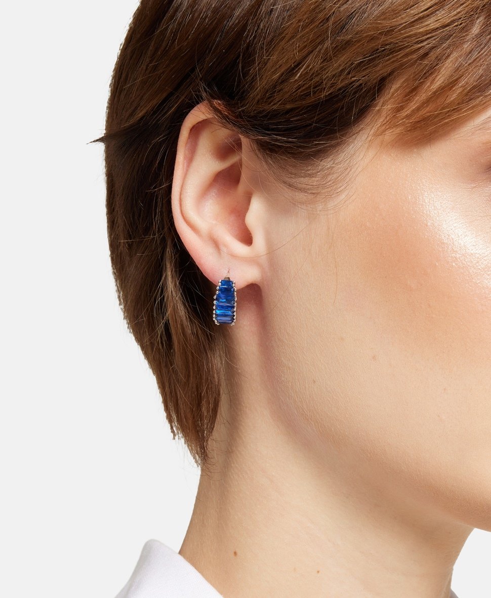 Lawrence Grey Jewelry Obručové náušnice Stříbrná 3
