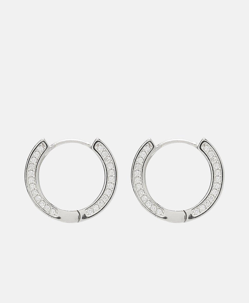 Lawrence Grey Jewelry Obručové náušnice Stříbrná 2