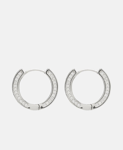 Lawrence Grey Jewelry Obručové náušnice Stříbrná 2