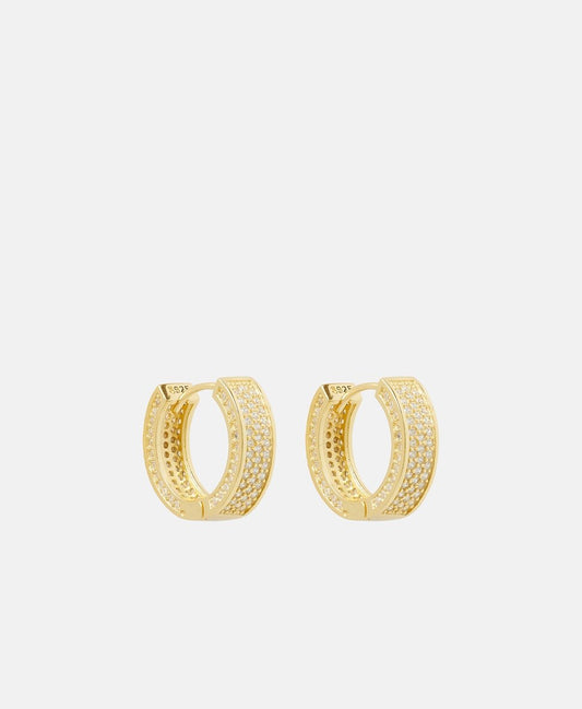 Lawrence Grey Jewelry Obručové náušnice Zlatá 1