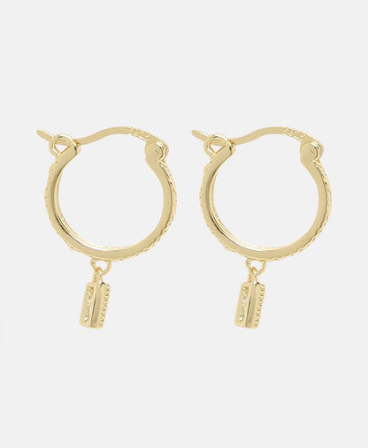 Lawrence Grey Jewelry Obručové náušnice Zlatá 2