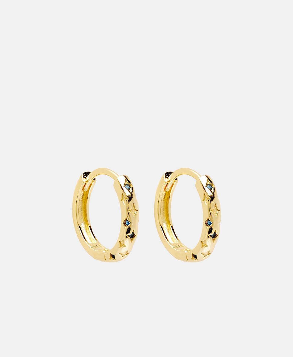 Lawrence Grey Jewelry Obručové náušnice Zlatá 1
