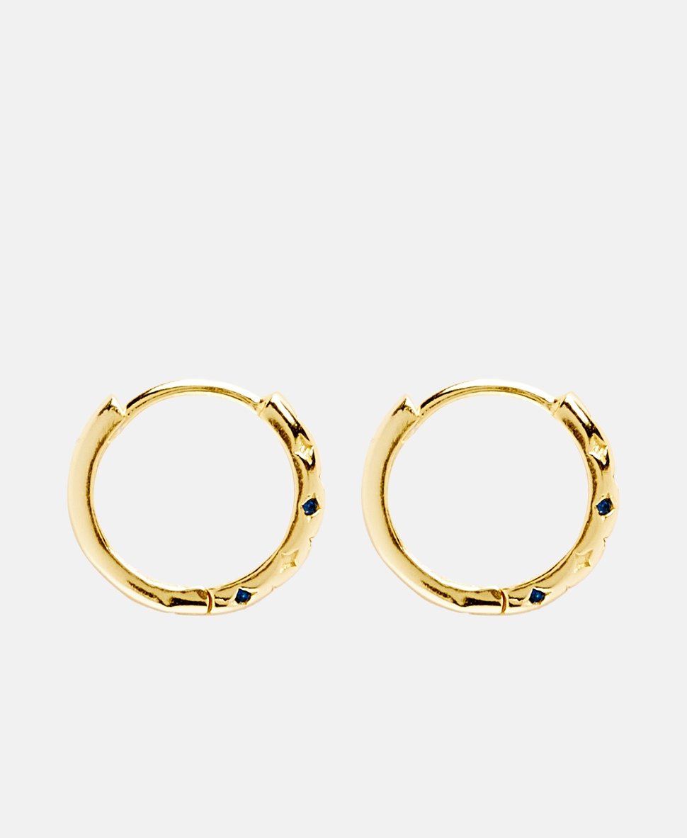Lawrence Grey Jewelry Obručové náušnice Zlatá 2
