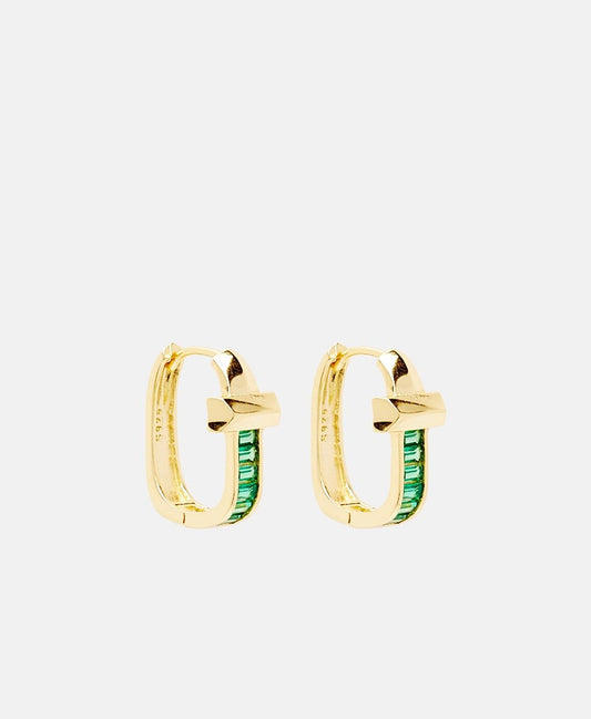 Lawrence Grey Jewelry Obručové náušnice Zlatá 1