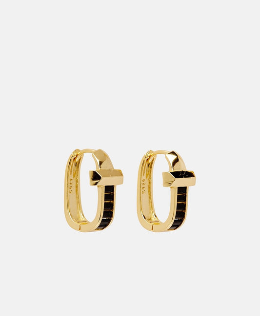 Lawrence Grey Jewelry Obručové náušnice Zlatá 1