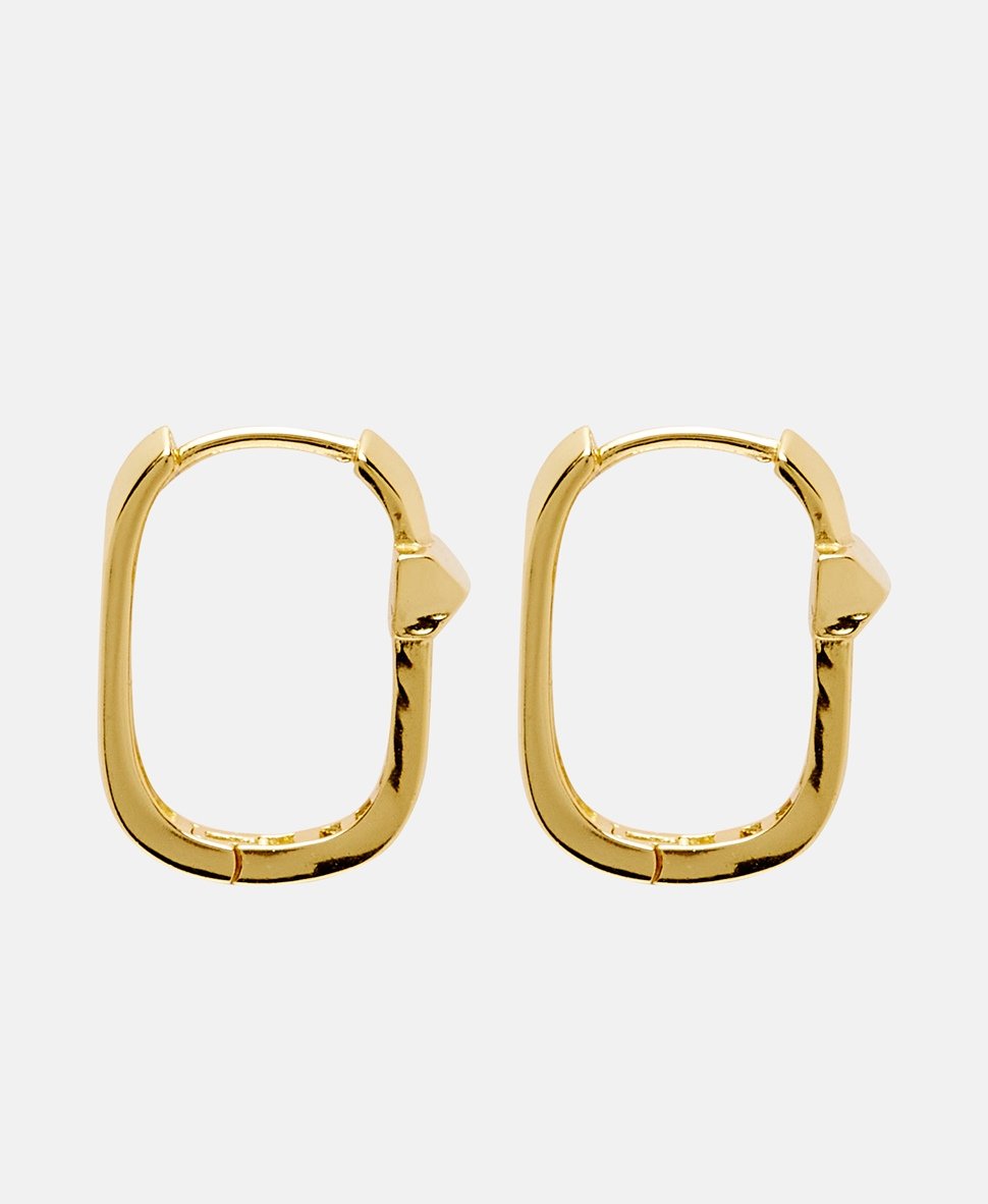 Lawrence Grey Jewelry Obručové náušnice Zlatá 2