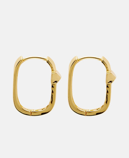 Lawrence Grey Jewelry Obručové náušnice Zlatá 2