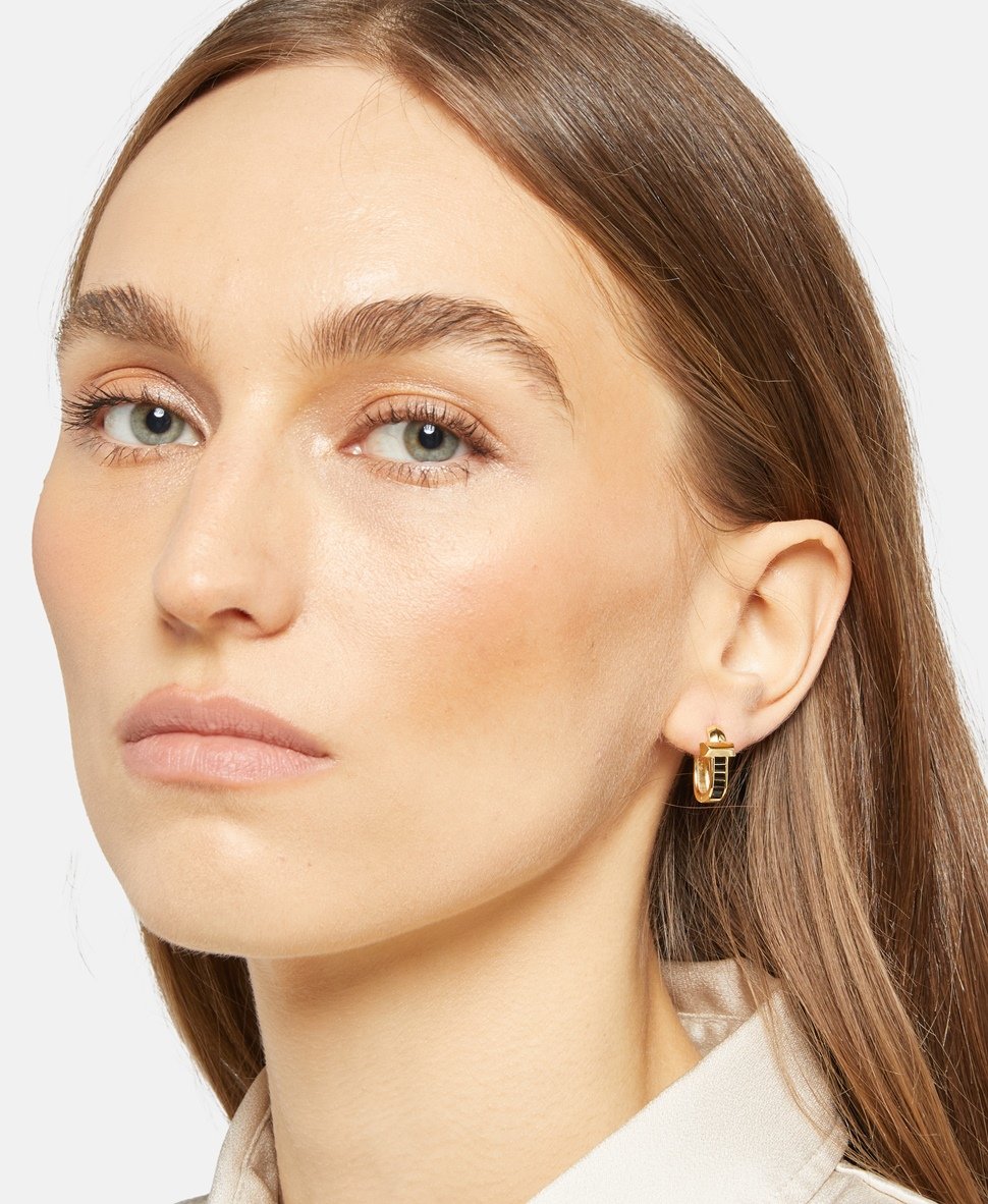 Lawrence Grey Jewelry Obručové náušnice Zlatá 3