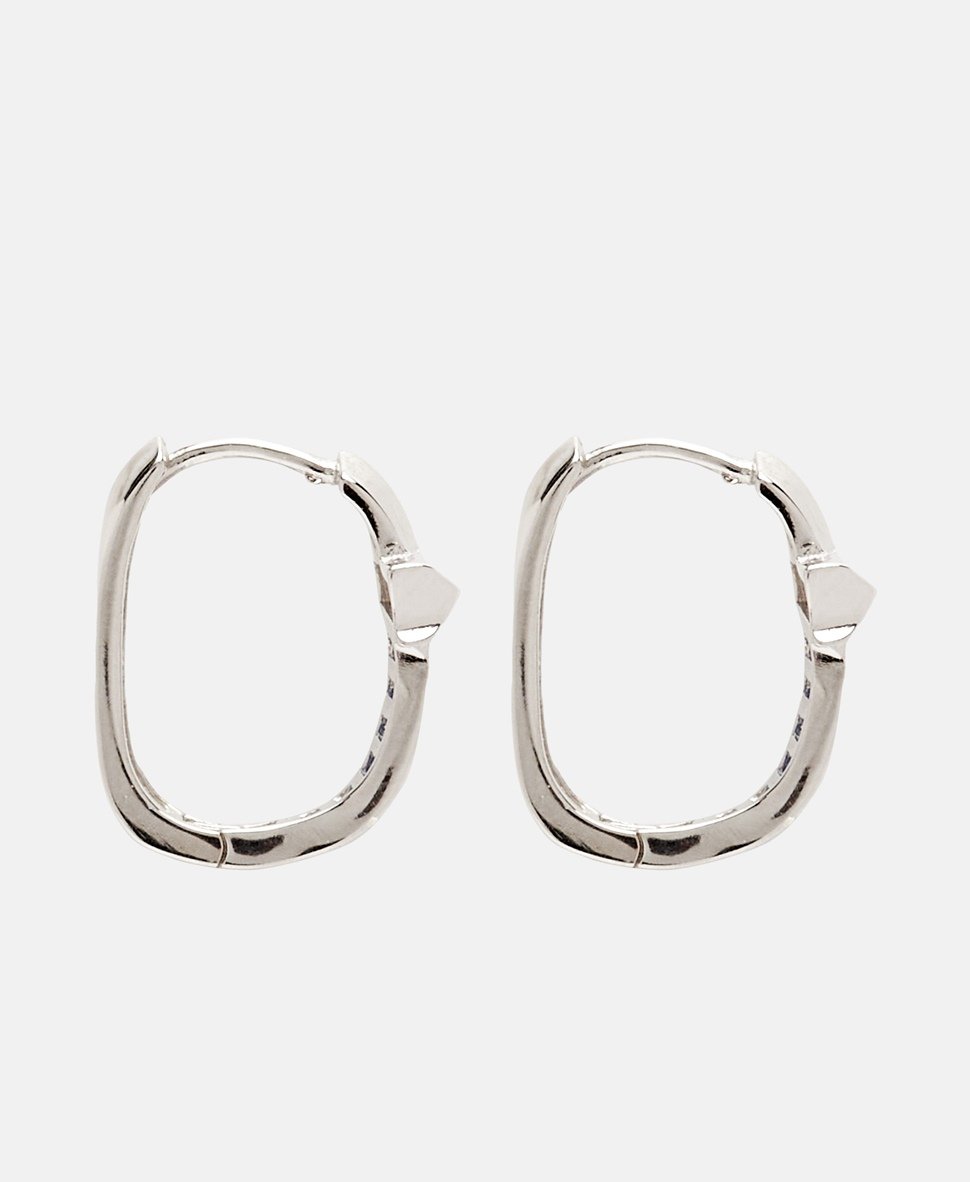 Lawrence Grey Jewelry Obručové náušnice Stříbrná 2