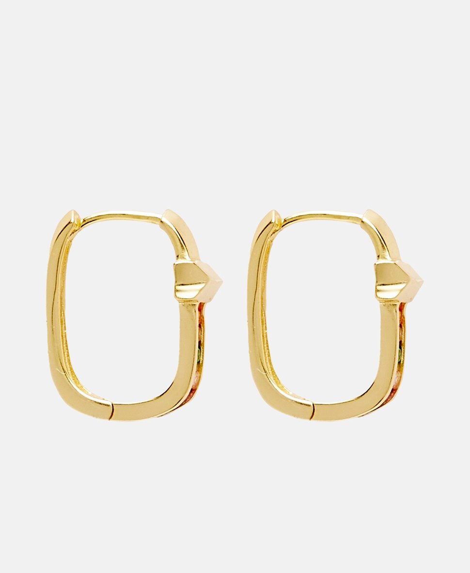 Lawrence Grey Jewelry Obručové náušnice Zlatá 2