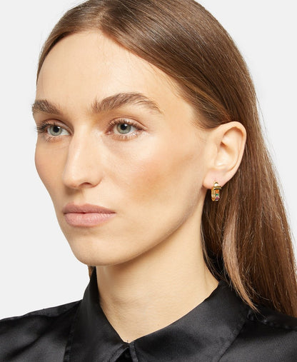 Lawrence Grey Jewelry Obručové náušnice Zlatá 3