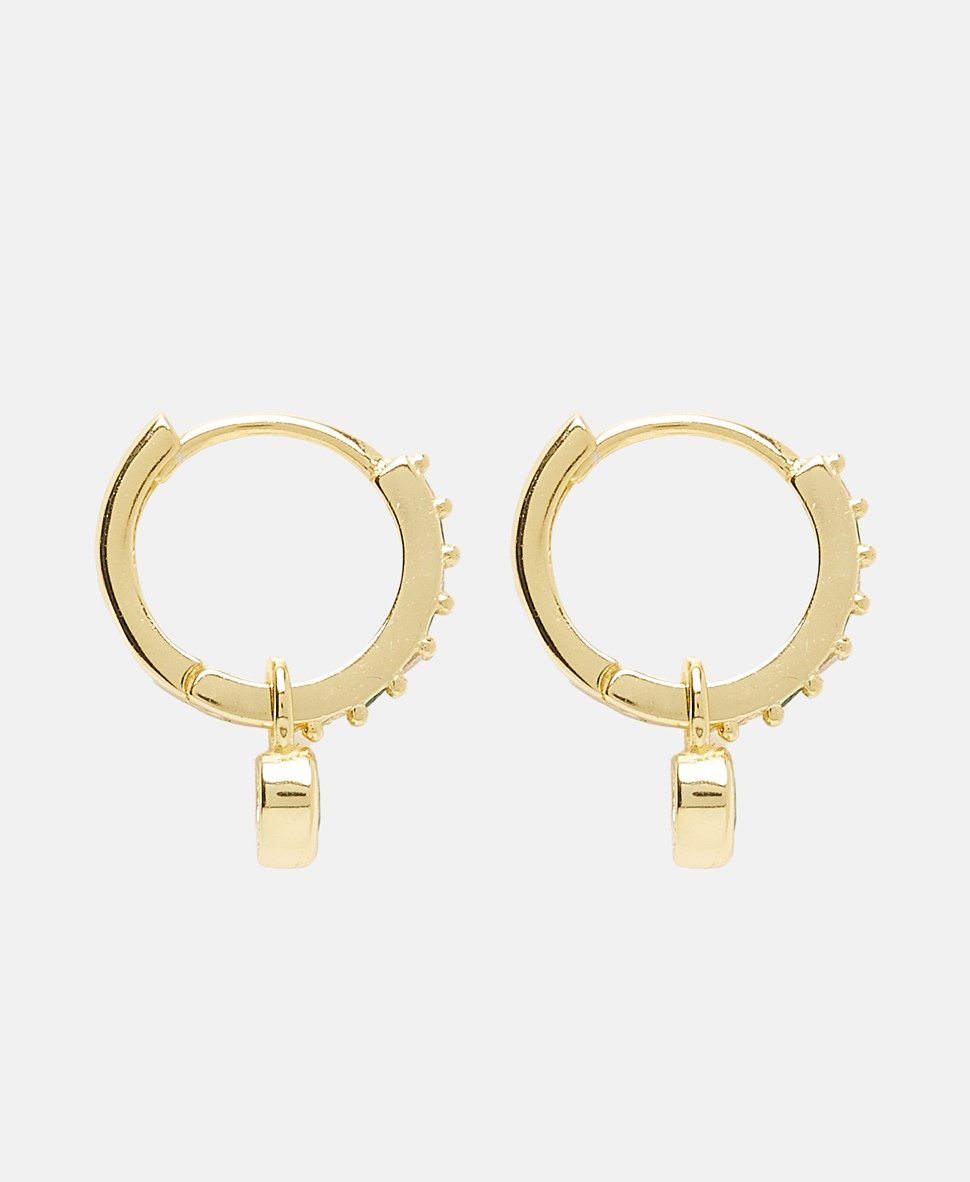 Lawrence Grey Jewelry Obručové náušnice Zlatá 2