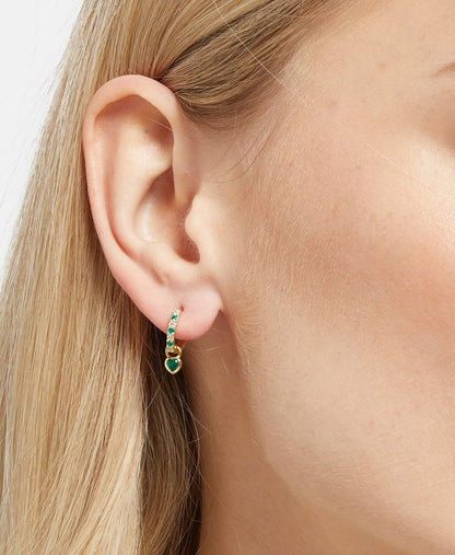 Lawrence Grey Jewelry Obručové náušnice Zlatá 3