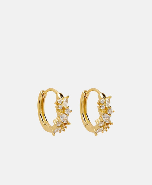 Lawrence Grey Jewelry Obručové náušnice Zlatá 1