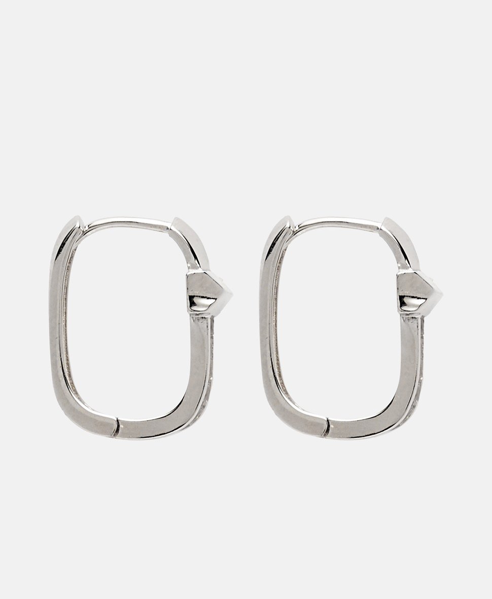 Lawrence Grey Jewelry Obručové náušnice Stříbrná 2