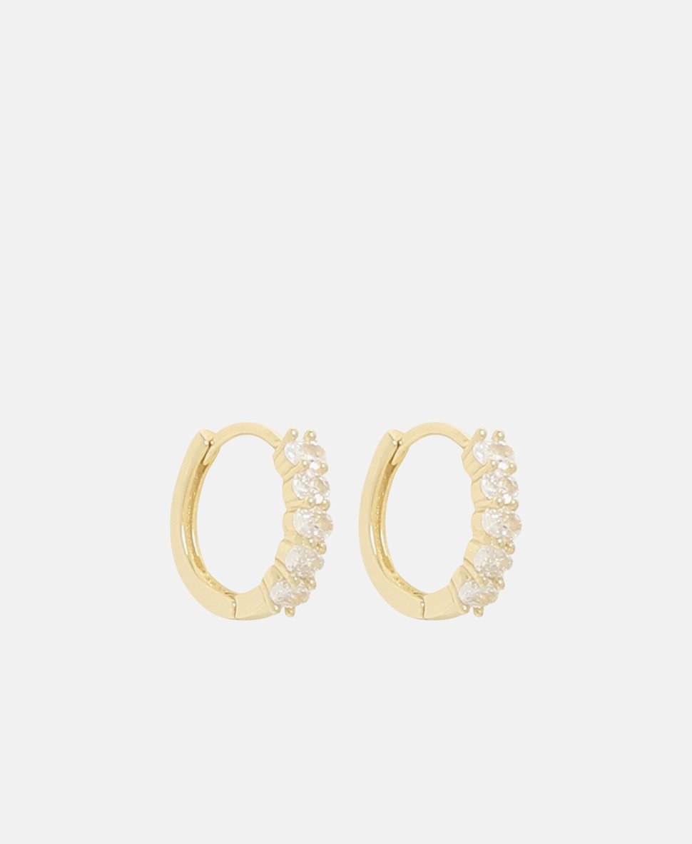 Lawrence Grey Jewelry Obručové náušnice Zlatá 1