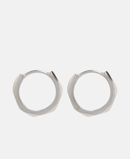 Lawrence Grey Jewelry Obručové náušnice Stříbrná 2