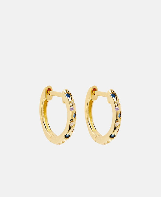 Lawrence Grey Jewelry Obručové náušnice Zlatá 1