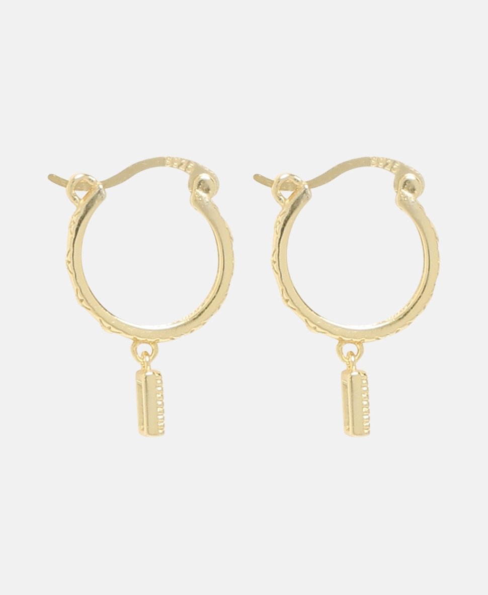 Lawrence Grey Jewelry Obručové náušnice Zlatá 2