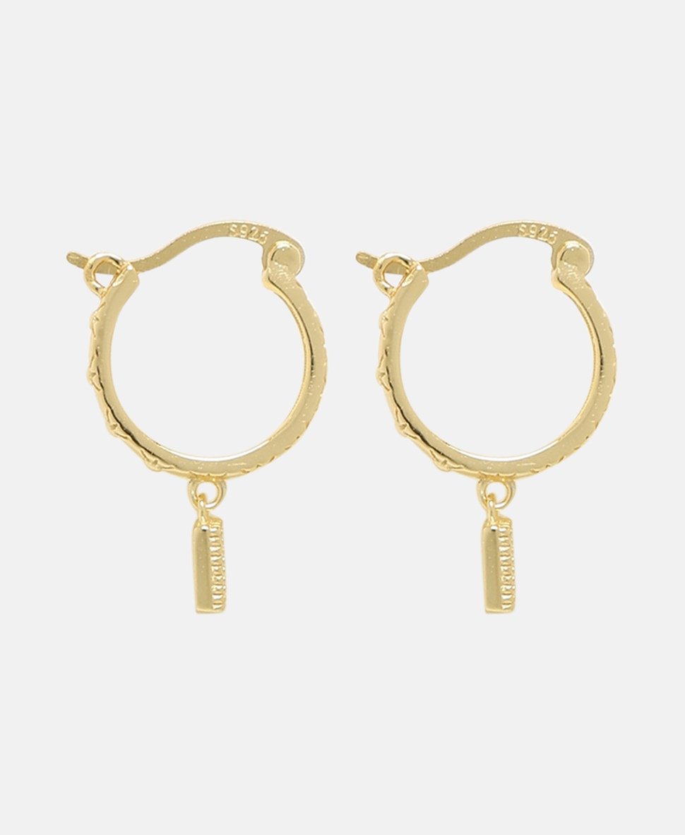 Lawrence Grey Jewelry Obručové náušnice Zlatá 2