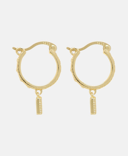 Lawrence Grey Jewelry Obručové náušnice Zlatá 2