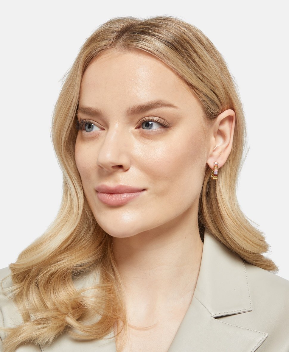 Lawrence Grey Jewelry Obručové náušnice Zlatá 3