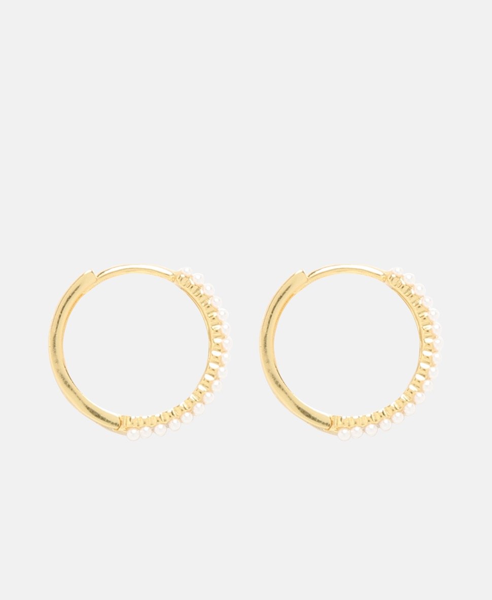 Lawrence Grey Jewelry Obručové náušnice Zlatá 2