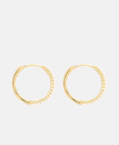 Lawrence Grey Jewelry Obručové náušnice Zlatá 2