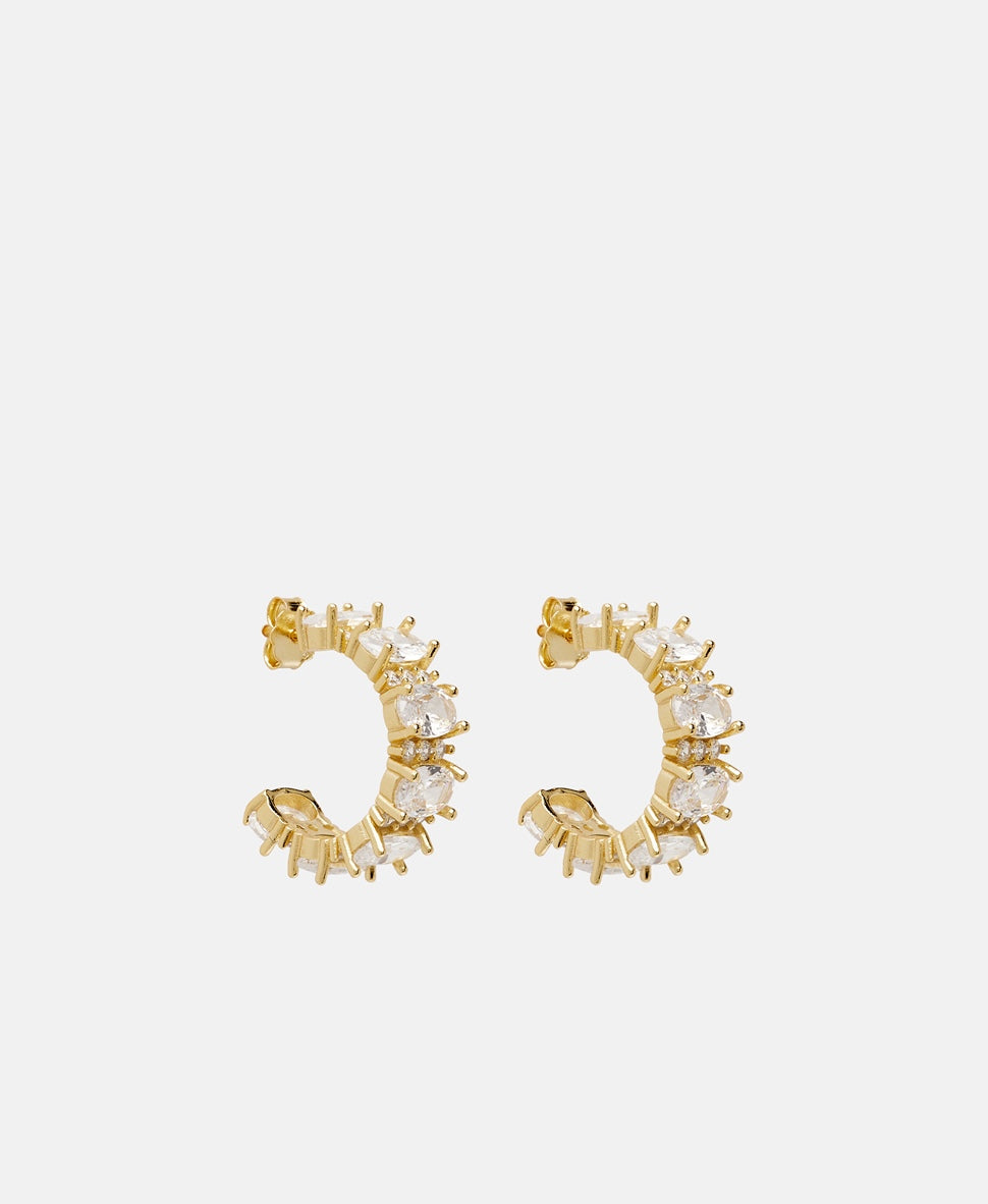 Lawrence Grey Jewelry Obručové náušnice Zlatá 1