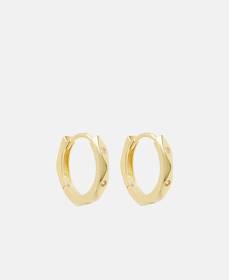 Lawrence Grey Jewelry Obručové náušnice Zlatá 1