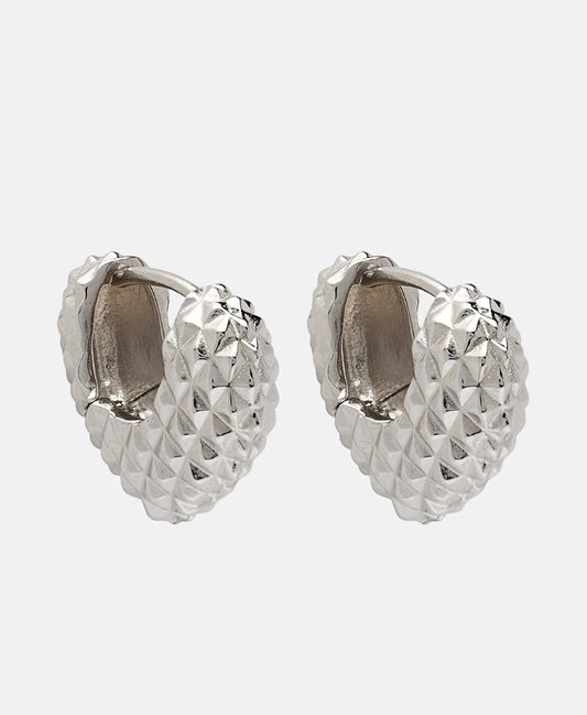 Lawrence Grey Jewelry Obručové náušnice Stříbrná 1