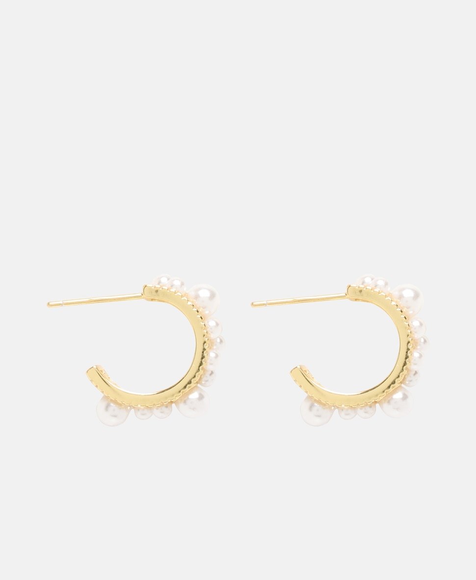 Lawrence Grey Jewelry perlové náušnice Zlatá 2